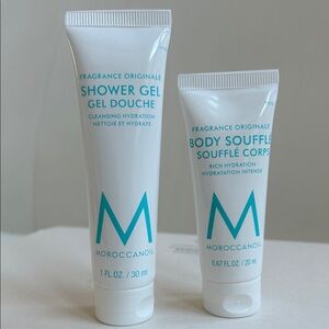 Moroccanoil Shower Gel and Body Soufflé Duo